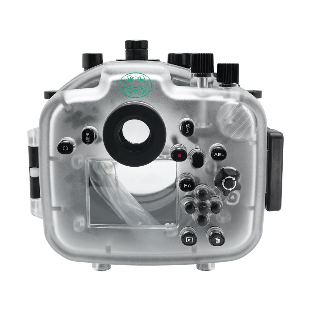 Sony A9 II 40M/130FT Underwater camera housing with Zoom ring for FE16-35 F4 included. Black