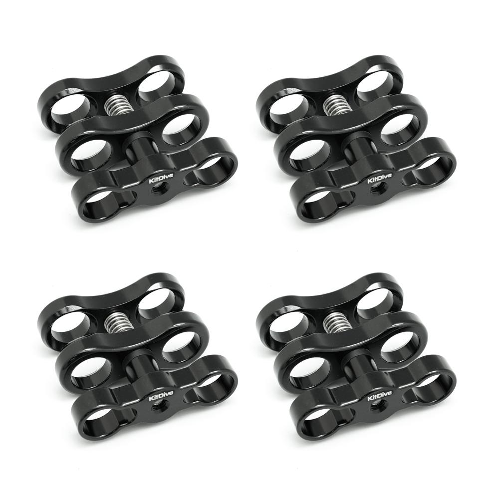 4x 1" Standard ball clamp for 1" Ball underwater light arm system - A6XXX SALTED LINE