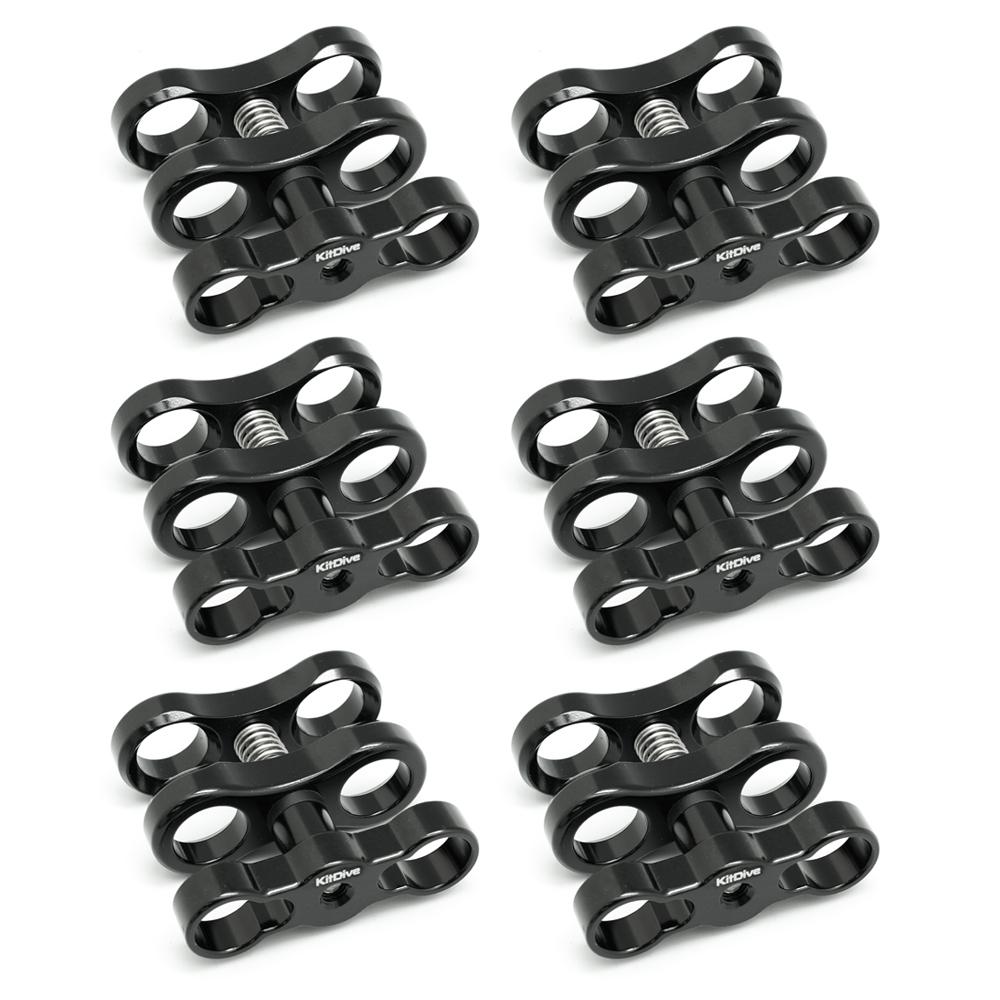 6x 1" Standard ball clamp for 1" Ball underwater light arm system - A6XXX SALTED LINE