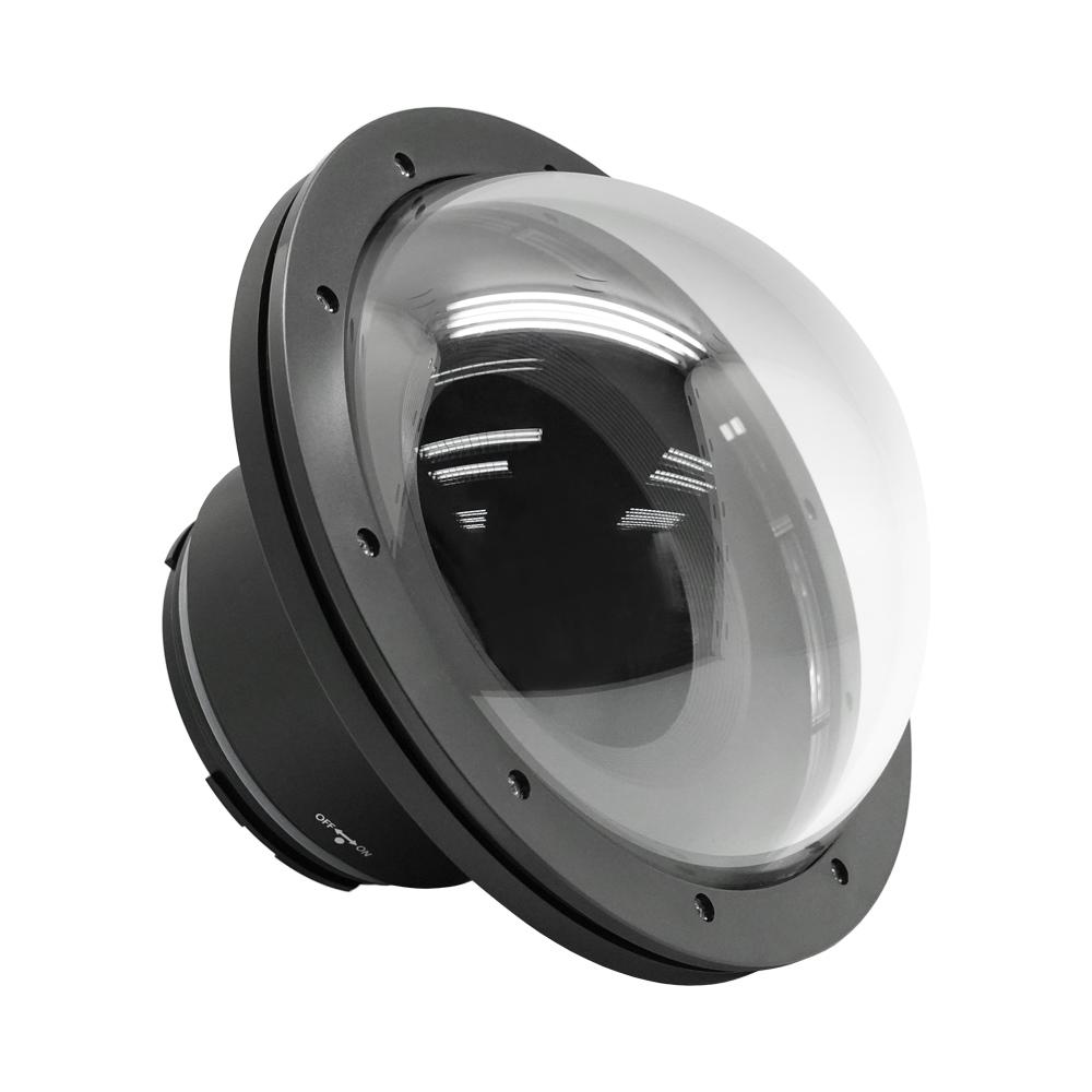 8" Dry Dome Port for Canon EOS RP/R/R5 SeaFrogs Underwater Housings 40M/130FT