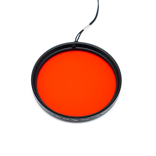 KitDive 67mm Red Filter for underwater photography (Wet)