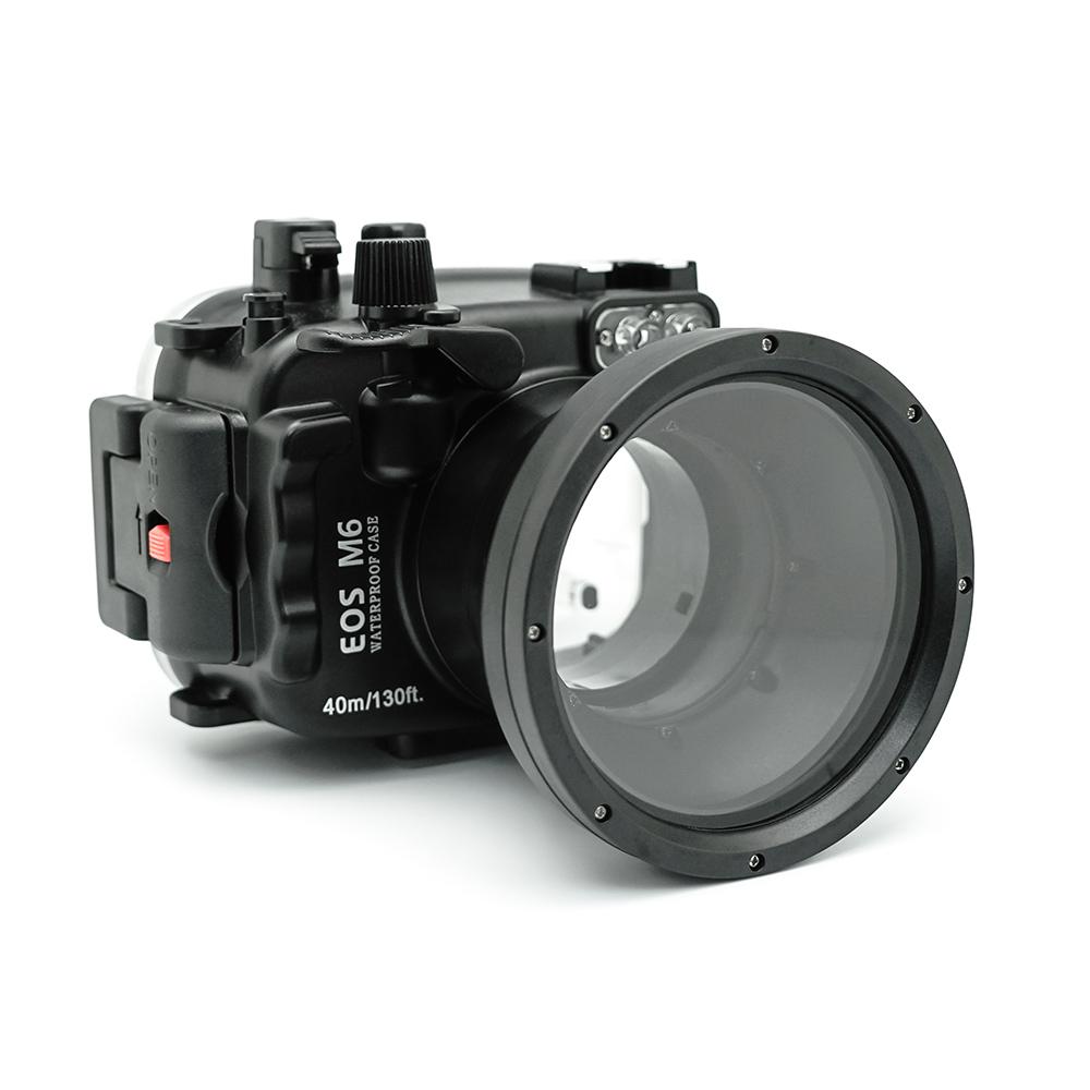 EOS M6 ( 18-55mm ) 40m/130ft SeaFrogs Underwater Camera Housing - A6XXX SALTED LINE
