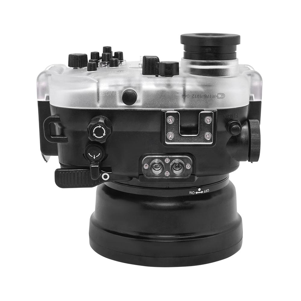 60M/195FT Waterproof housing for Sony RX1xx series Salted Line (Black) - A6XXX SALTED LINE