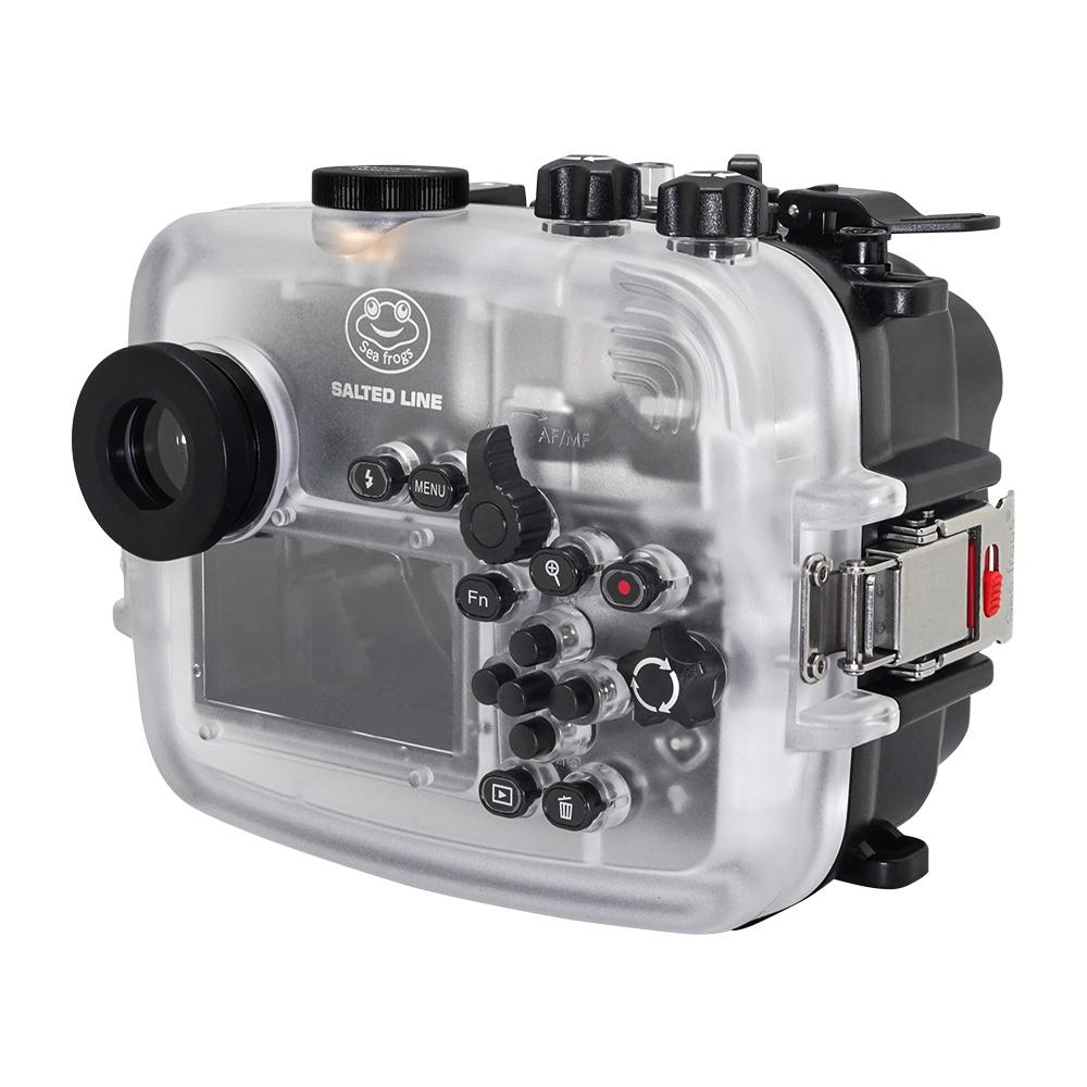 SeaFrogs 60M/195FT Waterproof housing for Sony A6xxx series Salted Line with 6" Dry dome port - A6XXX SALTED LINE