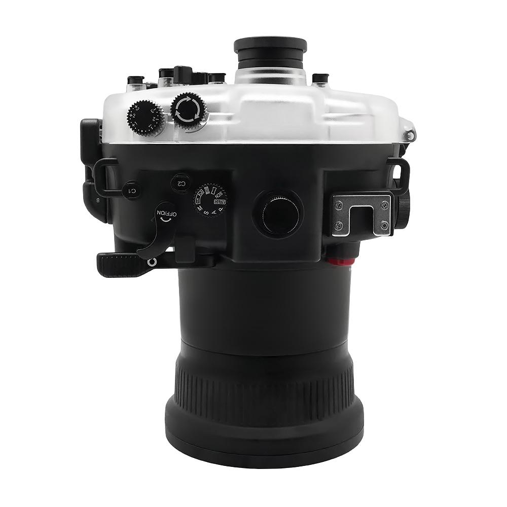 Sony A7 II NG V.2 Series 40M/130FT Underwater camera housing (Long port) Black