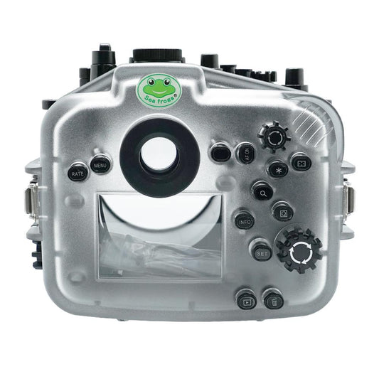 SeaFrogs 40m/130ft Underwater camera housing for Canon EOS R5 with 6" Dry Dome Port V.10 (RF 14-35mm f/4L)
