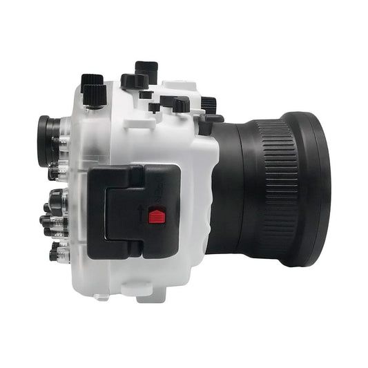 Sony A9 V.2 Series 40M/130FT Underwater camera housing with Zoom ring for FE16-35 F4 included. White